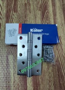 Bản lề Koler chính hãng, bản lề inox 304