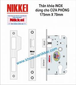 Thân,ruột khóa dùng cho cửa phòng