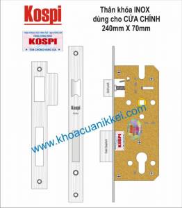 Thân-ruột khóa dùng cho cửa chính- cửa đi