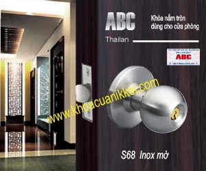 khóa đấm tròn ABC có chìa