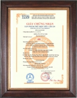 CHỨNG NHẬN CHẤT LƯỢNG ĐẠT TCVN 5762 CHO KHÓA CỬA THƯƠNG HIỆU ABC